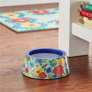 NEW … THE PIONEER WOMAN Floral Pet Bowl